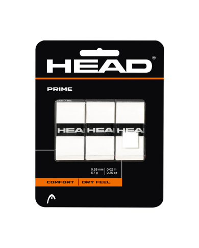 Head Prime Tour Overgrip x3 White