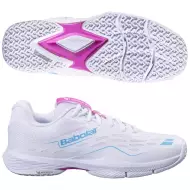 Shoes Babolat Sensa Rise Woman White Pink