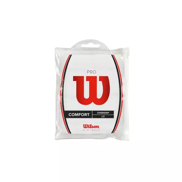 Wilson Overgrip Pro x12 White Wilson Overgrip Pro x12 White
