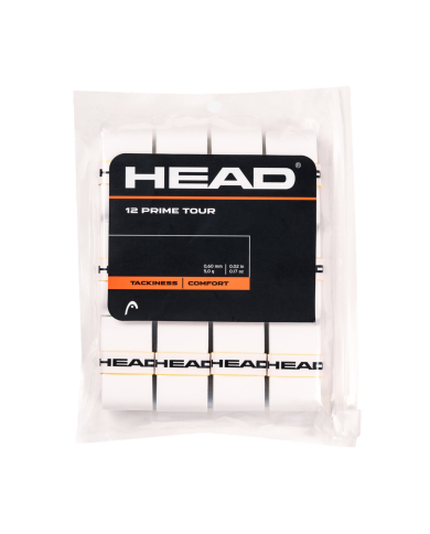 Head Prime Tour Overgrip x12 White