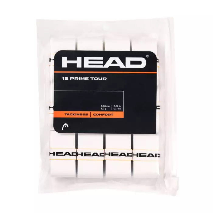 Head Prime Tour Overgrip x12 White|Grip e Overgrip|Head