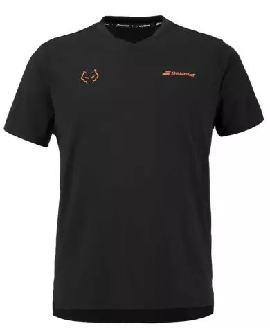 Babolat T-shirt Crew Ncek Tee JL Black