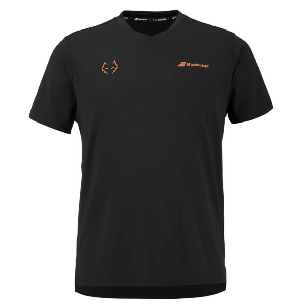 Babolat T-shirt Crew Ncek Tee JL Black