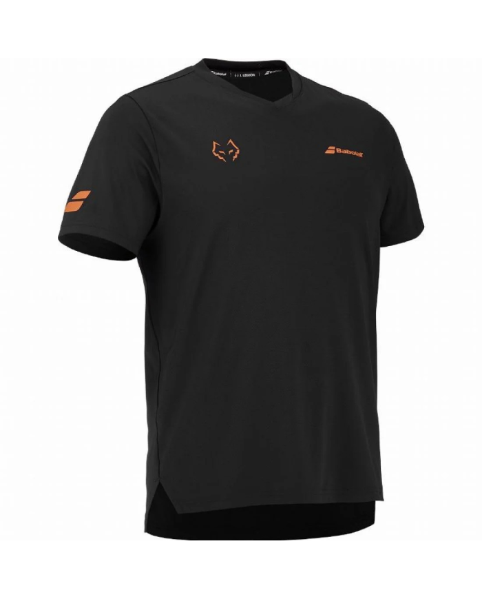 Babolat T-shirt Crew Ncek Tee JL Black
