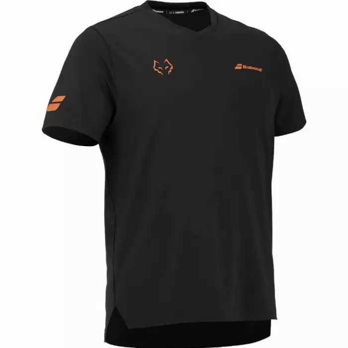 Babolat T-shirt Crew Neck Tee JL Black|T-Shirts e Canotte|Babolat