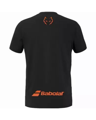 Babolat T-shirt Crew Ncek Tee JL Black