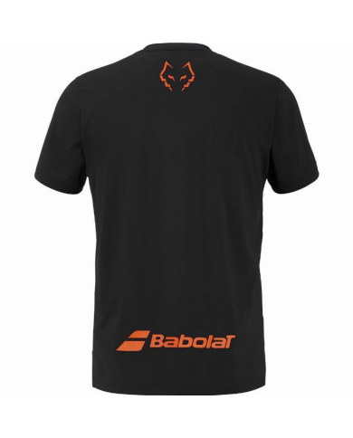 Babolat T-shirt Crew Neck Tee JL Black