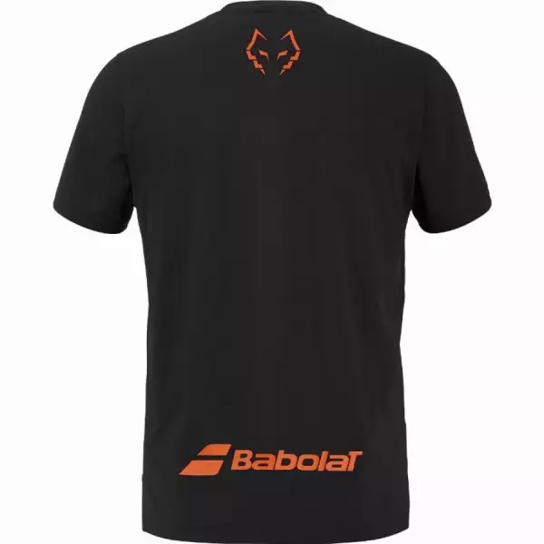 Babolat T-shirt Crew Ncek Tee JL Black