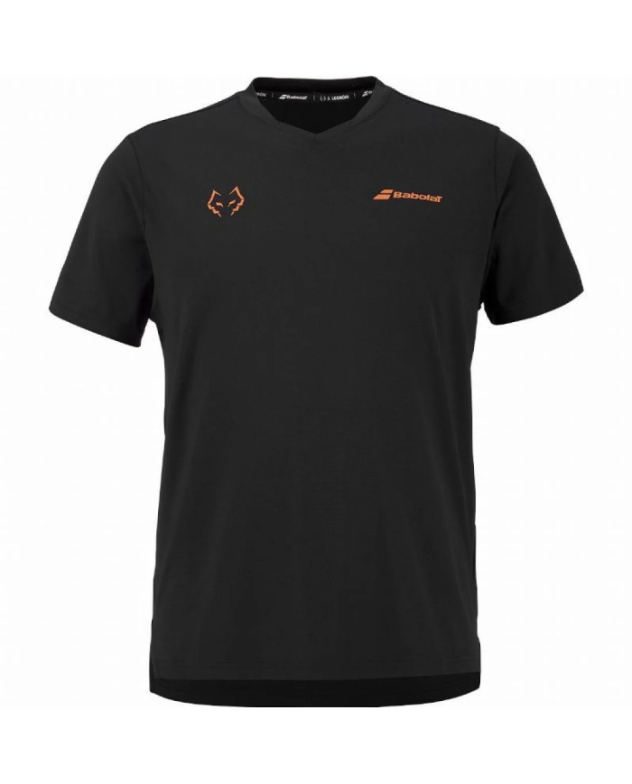 Babolat T-shirt Crew Ncek Tee JL Black