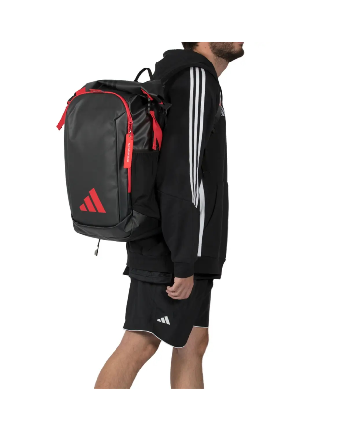 Adidas Zaino Multigame Balck/Red 2026 AB1MA7U22