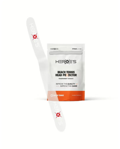 Copritesta Heroe's Beach Tennis Trasparente