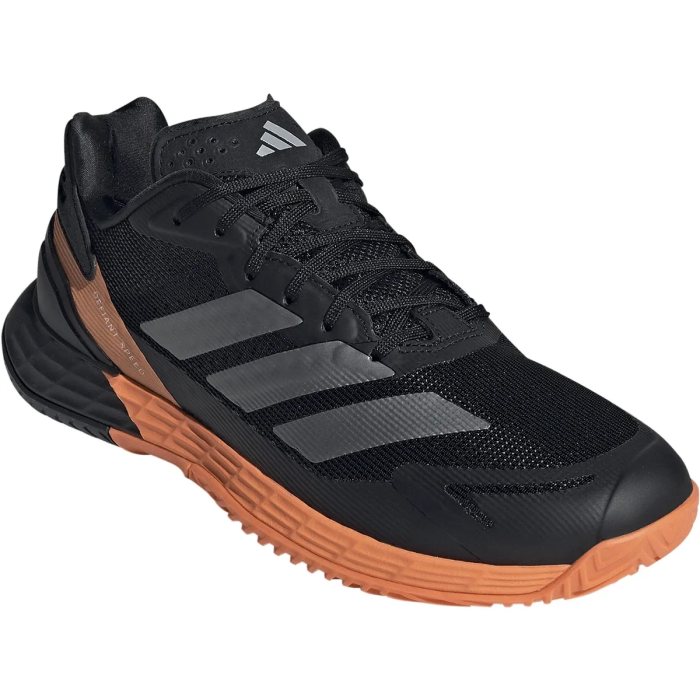 Shoes Tennis Adidas Defiant Speed 2 Black/Orange|Scarpe Padel|Adidas