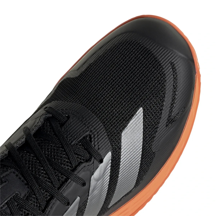 Shoes Tennis Adidas Defiant Speed 2 Black/Orange|Scarpe Padel|Adidas