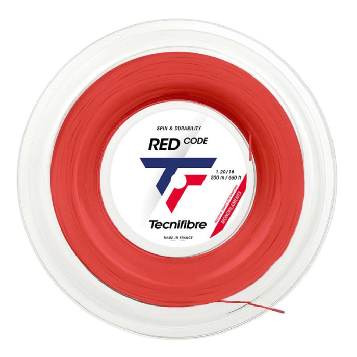 Tecnifibre String Red Code 200M|Monofilamento|Tecnifibre