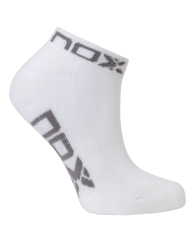 Socks Nox Pinkies Woman White/Grey