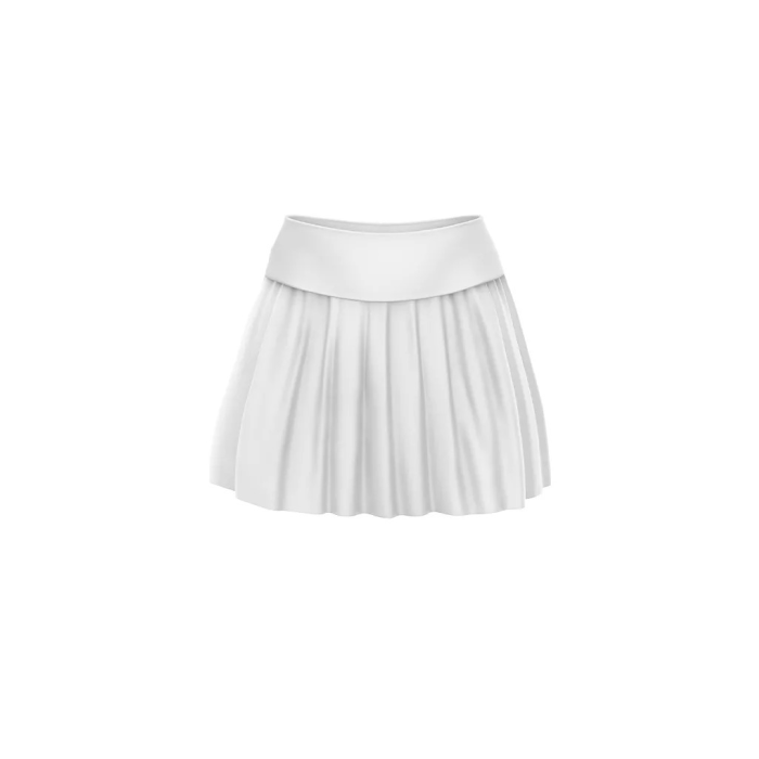 Heroe's Skirt White