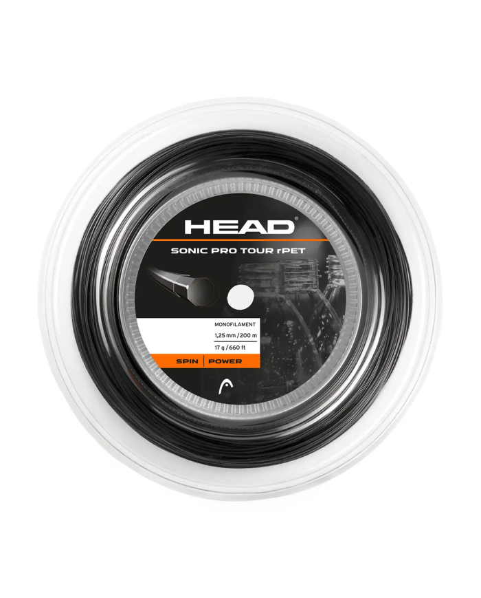 Head Sonic Pro Tour Rpet 200 M Black