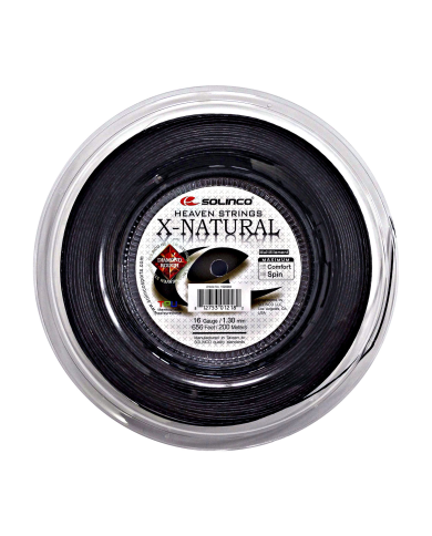 Solinco X-Natural 200 M Black