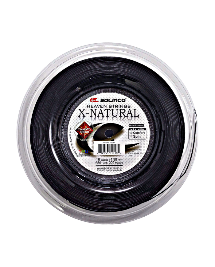 Solinco X-Natural 200 M Black