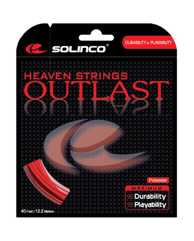 Solinco Outlast Set 12 M Red