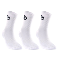 Bullpadel Calzini x3 White|Accessori Campo|Bullpadel