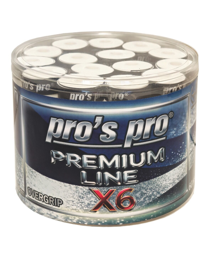 Overgrip Pro's Pro Premium Line x60 White
