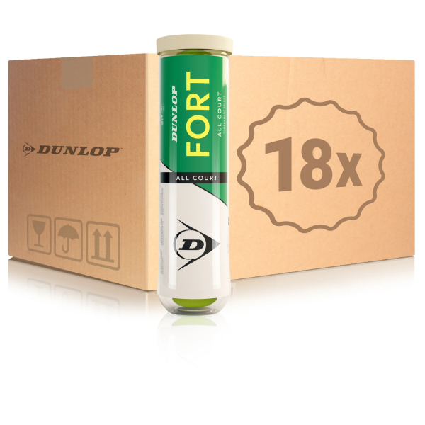 Dunlop Fort All Court 18 Tubi x4 - Box