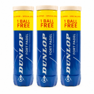 Dunlop Fort Padel x4 – Set 3 Tubi da 4 Palline|Palline Padel|Dunlop