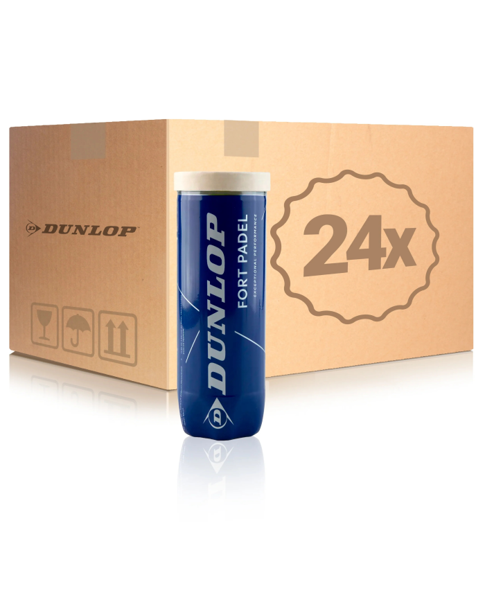 Dunlop Fort Padel 24 Tubi x3 - Box|Palline Padel|Dunlop