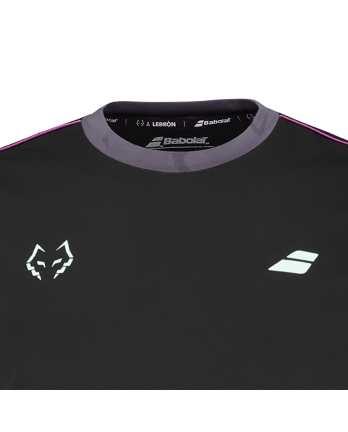 Babolat T-shirt Crew Neck Tee Lebron Black 2027|T-Shirts e Canotte|Babolat