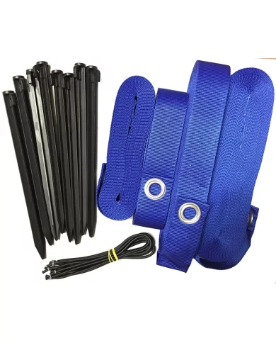 Set Righe Blu delimitazione campo Beach Tennis Set Righe Blu delimitazione campo Beach Tennis