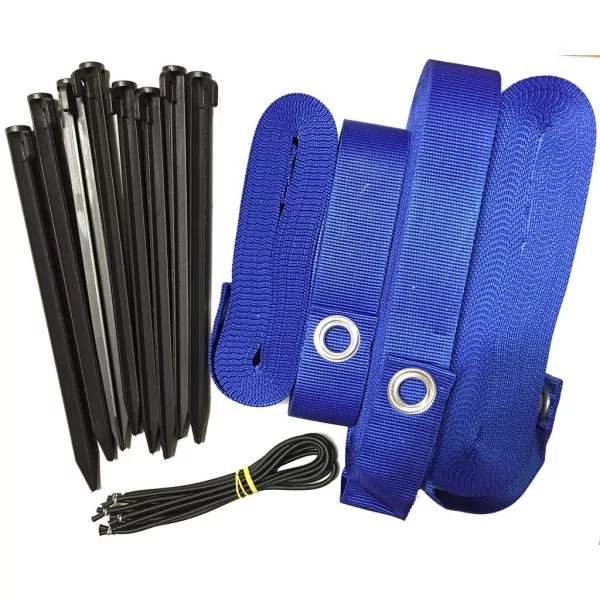 Set Righe Blu delimitazione campo Beach Tennis Set Righe Blu delimitazione campo Beach Tennis