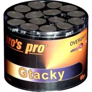 Overgrip Pros Pro GTacky Schwarz 60 Stück Overgrip Pros Pro GTacky Schwarz 60 Stück