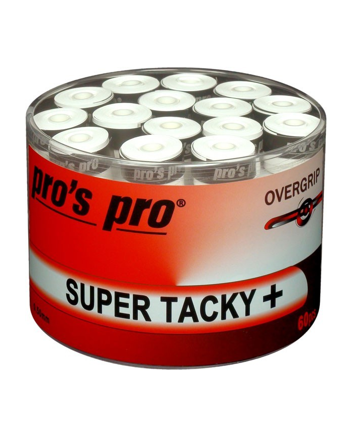 Overgrip Pro'sPro Super Tacky 60pz Blanco 0,50mm