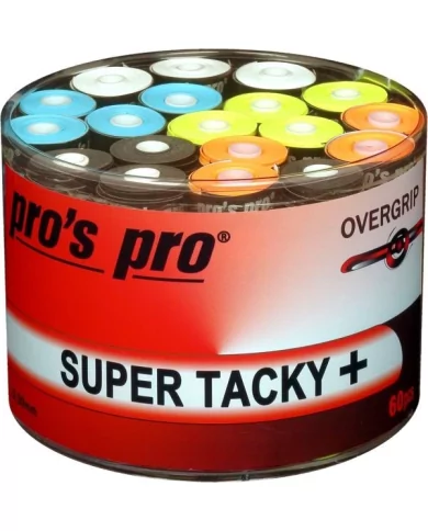 Overgrip Pro'sPro Super Tacky 6pz 0,50mm Overgrip Pro'sPro Super Tacky 6pz 0,50mm