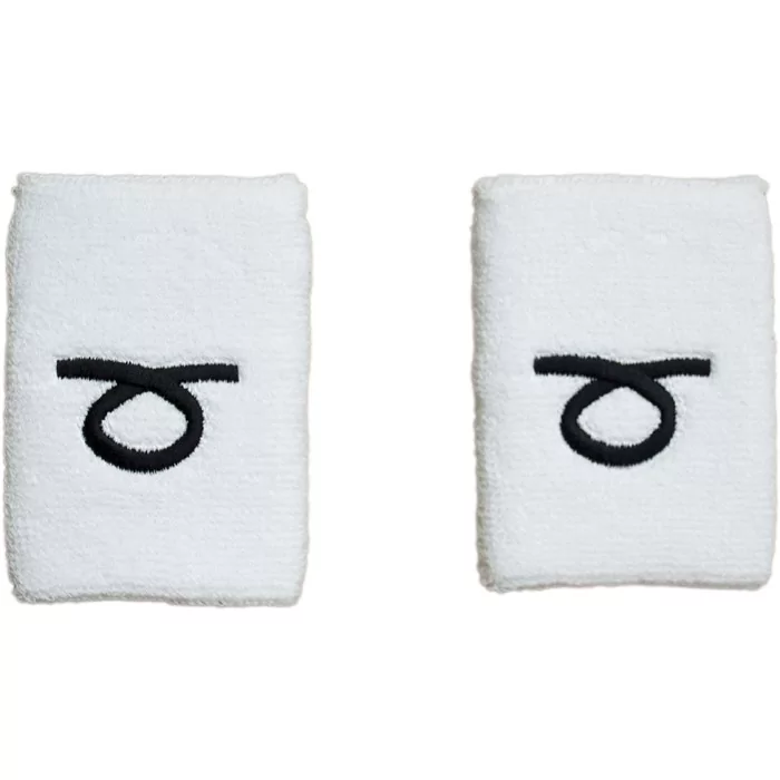 2 X WRISTBAND TOM CARUSO SKY White