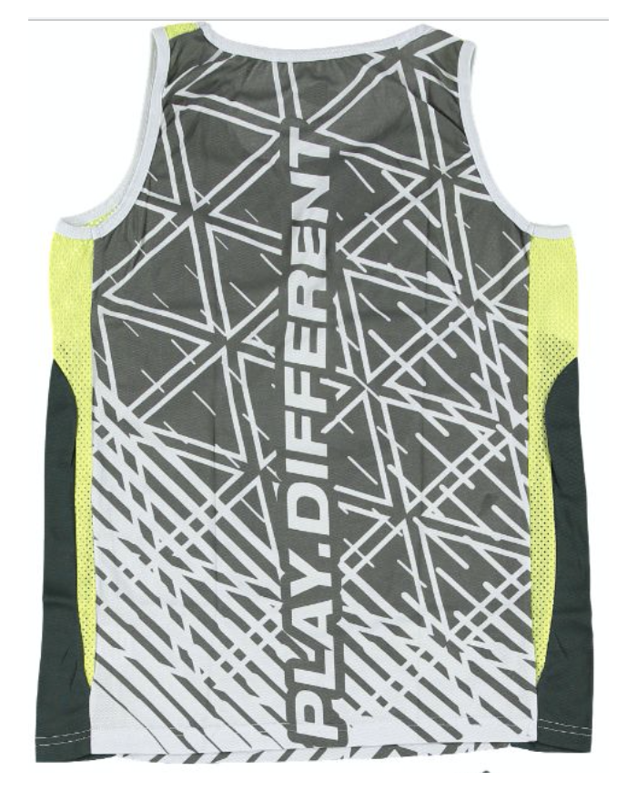 Camiseta sin mangas MBT RUN AMARILLO 2018