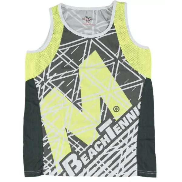 Camiseta sin mangas MBT RUN AMARILLO 2018 Camiseta sin mangas MBT RUN AMARILLO 2018