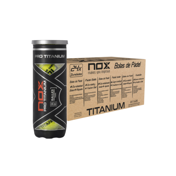 NOX TITANIUM Paddle Ball Box 24 RÖHREN NOX TITANIUM Paddle Ball Box 24 RÖHREN