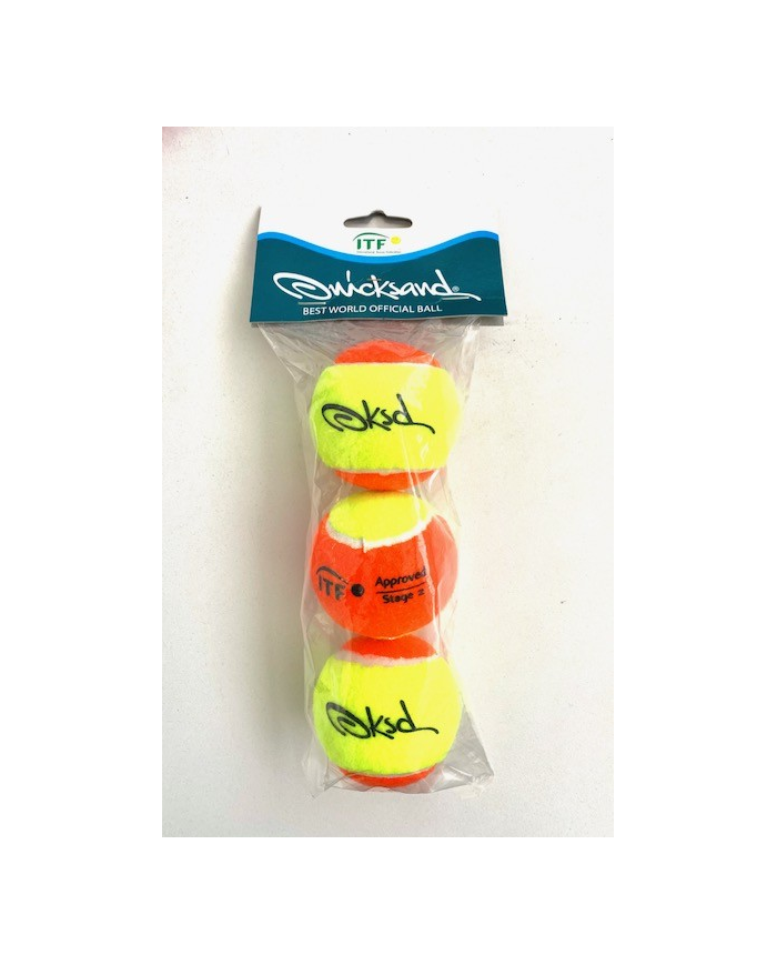 Confezione Palline Beach Tennis QUICKSAND 3 palline Stage 2