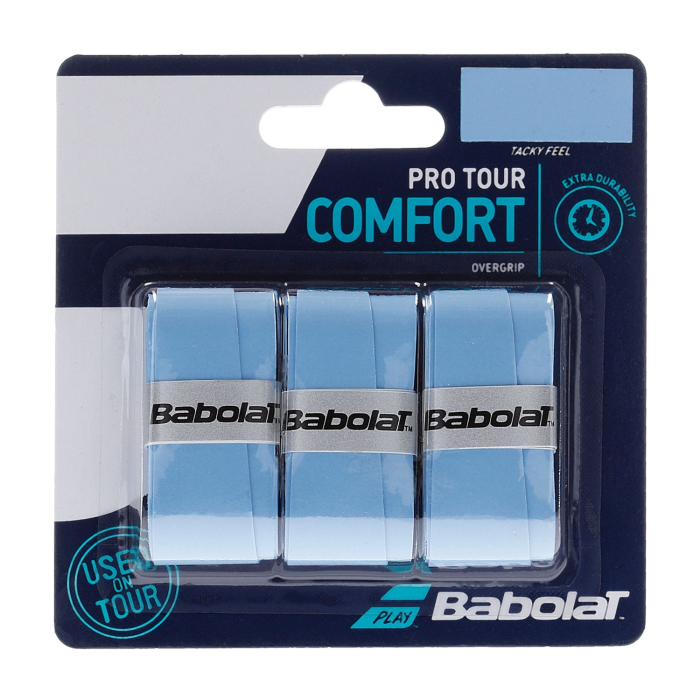 Overgrip Pro Tour BLU 3pz|Grip e Overgrip|Babolat Overgrip Pro Tour BLU 3pz|Grip e Overgrip|Babolat