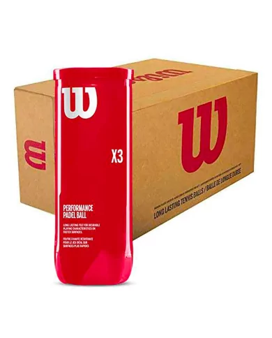 Scatola palline Wilson PADEL X3 24 TUBI