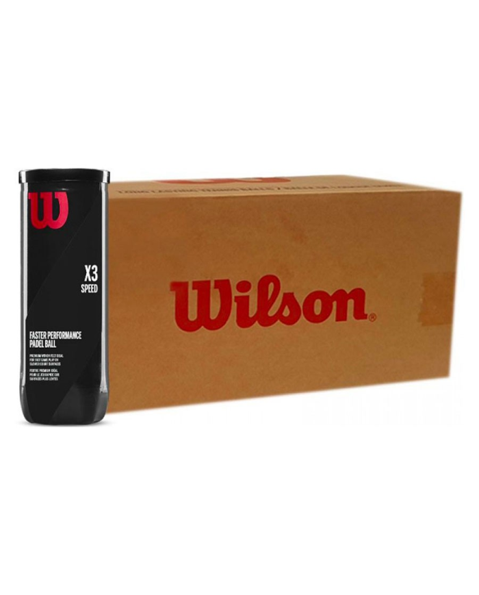 Scatola palline Wilson PADEL X3 SPEED 24 TUBI