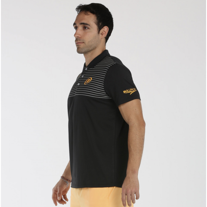 T-Shirt Bullpadel uomo CREUSE BLACK T-Shirt Bullpadel uomo CREUSE BLACK