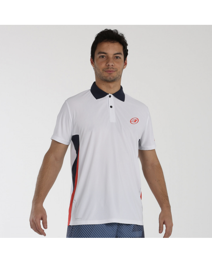 T-Shirt Bullpadel uomo CRIZE WHITE