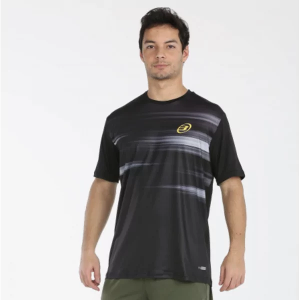 T-Shirt Bullpadel uomo MILAN BLACK T-Shirt Bullpadel uomo MILAN BLACK