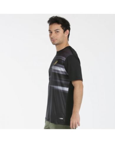 T-Shirt Bullpadel uomo MILAN BLACK