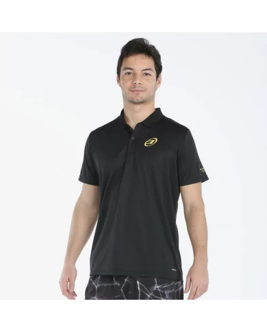 T-Shirt Bullpadel uomo MANTA BLACK