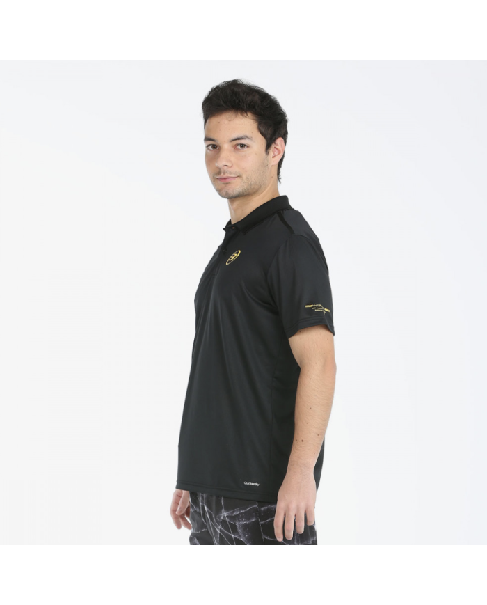T-Shirt Bullpadel uomo MANTA BLACK